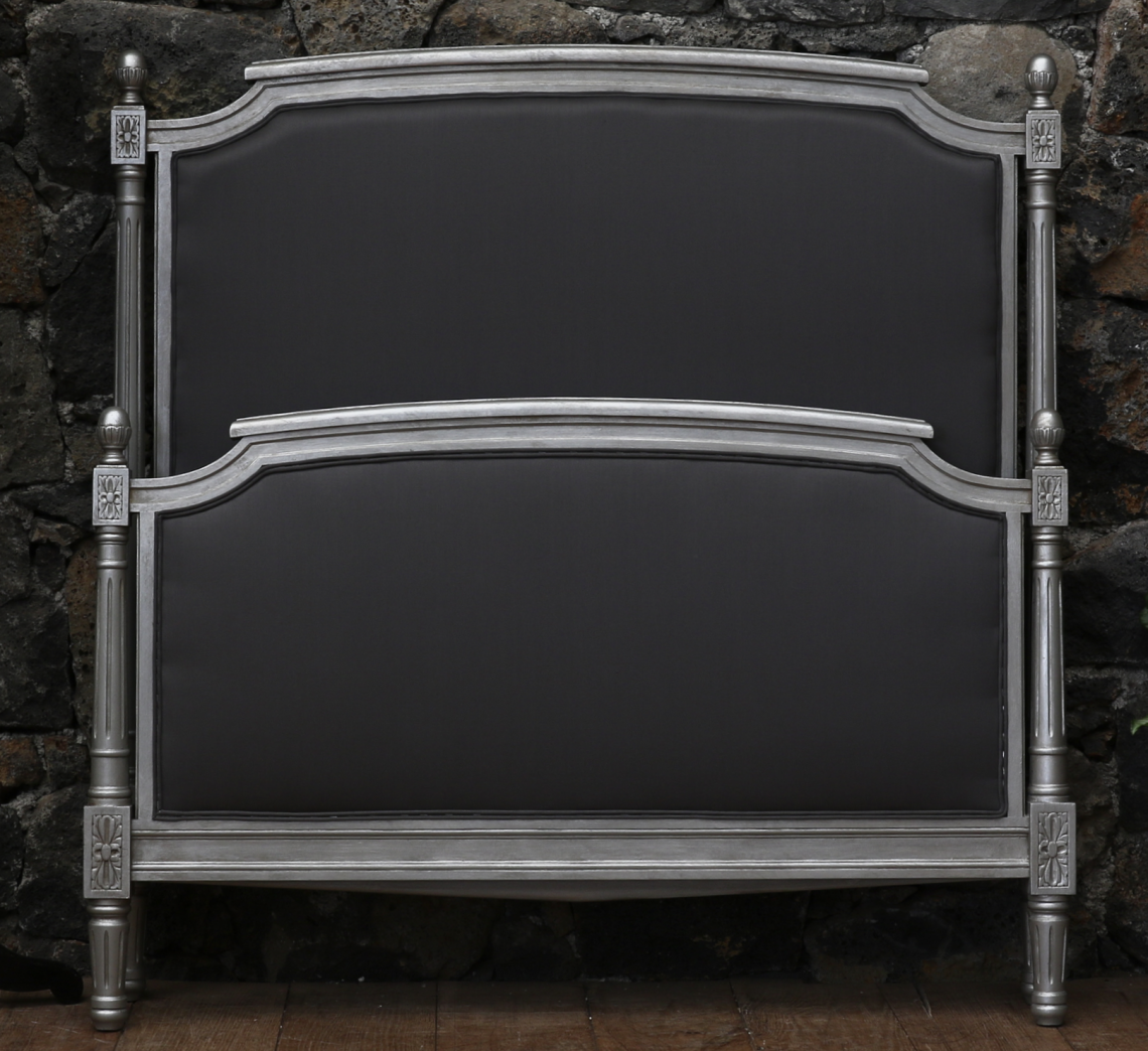 A PAIR of King Single Louis XVI Beds